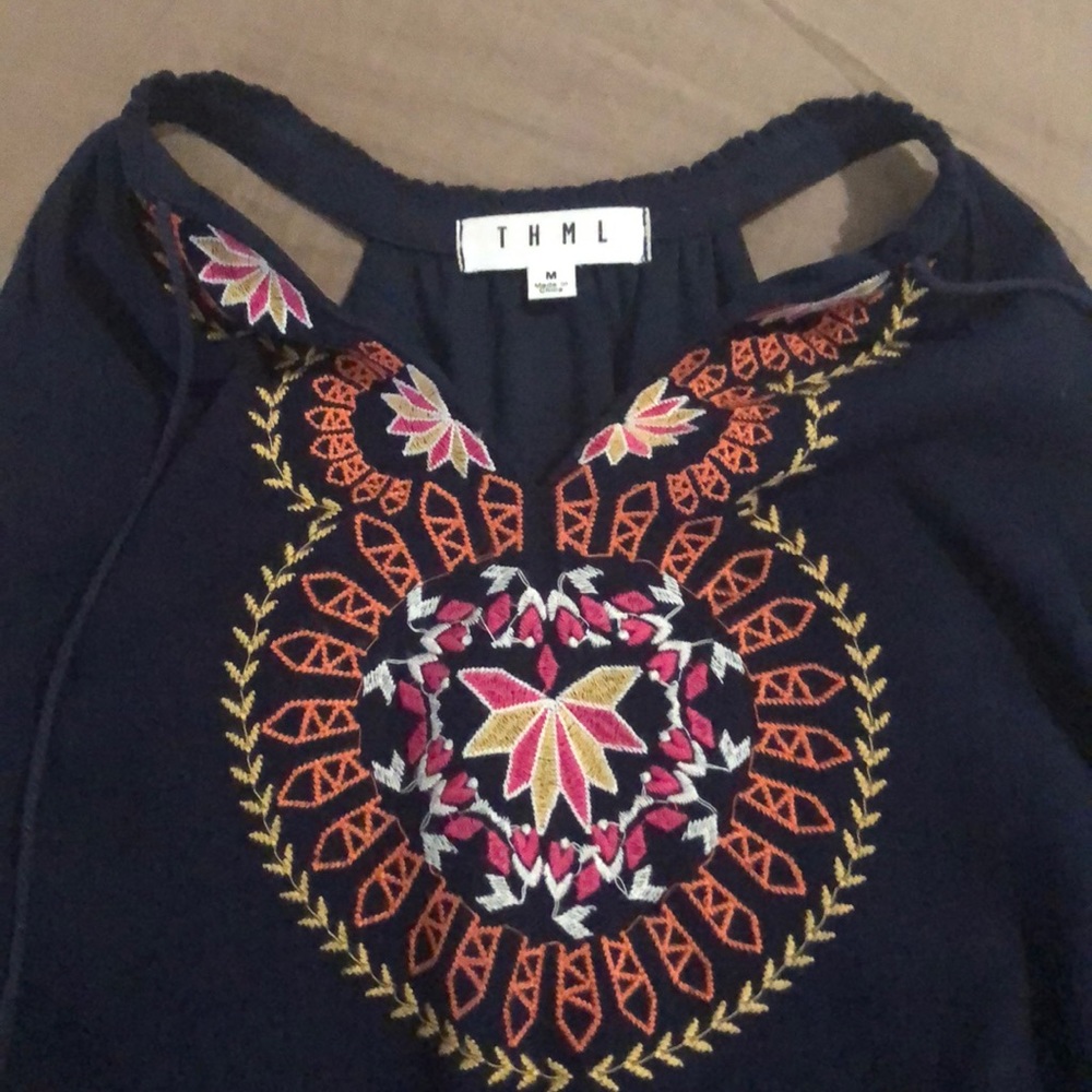 Navy blue dress women’s size medium